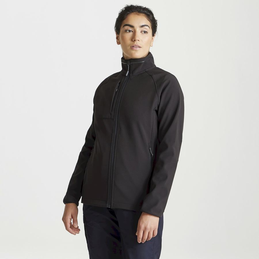 Craghoppers Expert Basecamp Softshell Women's Jackets Black | NFM4111NK