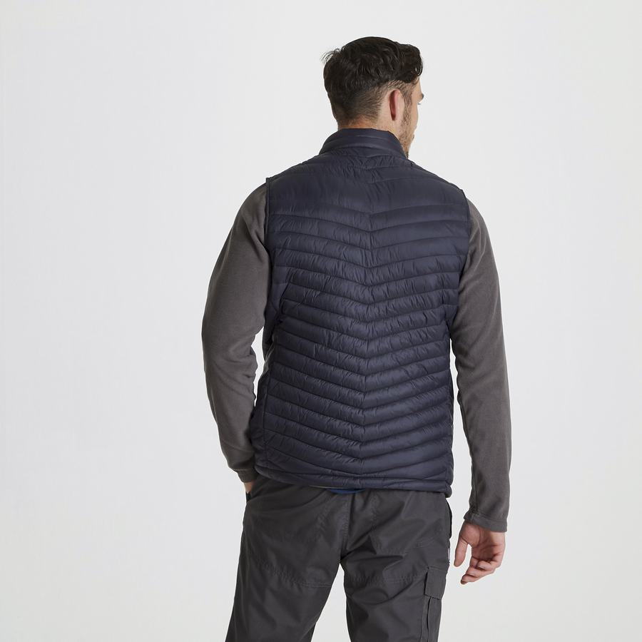 Craghoppers Expert Expolite Thermal Vest Men's Gilets Navy | KFQ3768SC