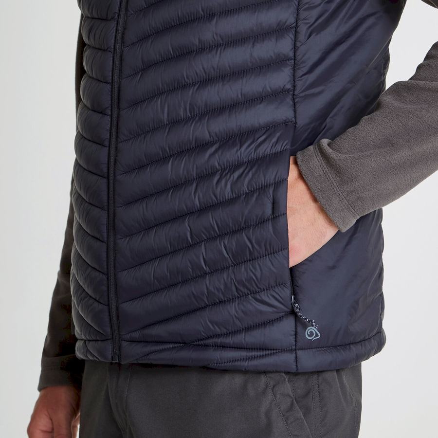 Craghoppers Expert Expolite Thermal Vest Men's Gilets Navy | KFQ3768SC