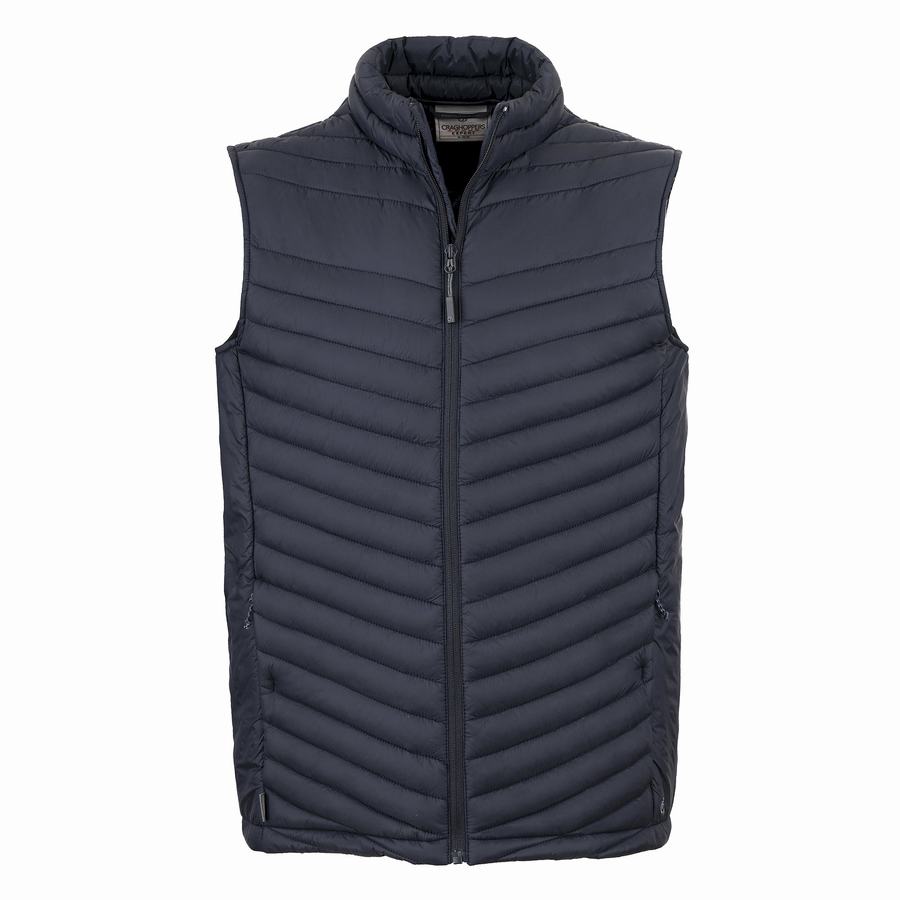 Craghoppers Expert Expolite Thermal Vest Men\'s Gilets Navy | KFQ3768SC