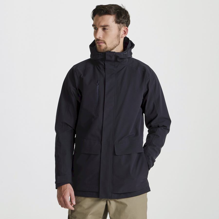 Craghoppers Expert Kiwi Pro Stretch 3in1 Men's Jackets Navy | DVV4624CK