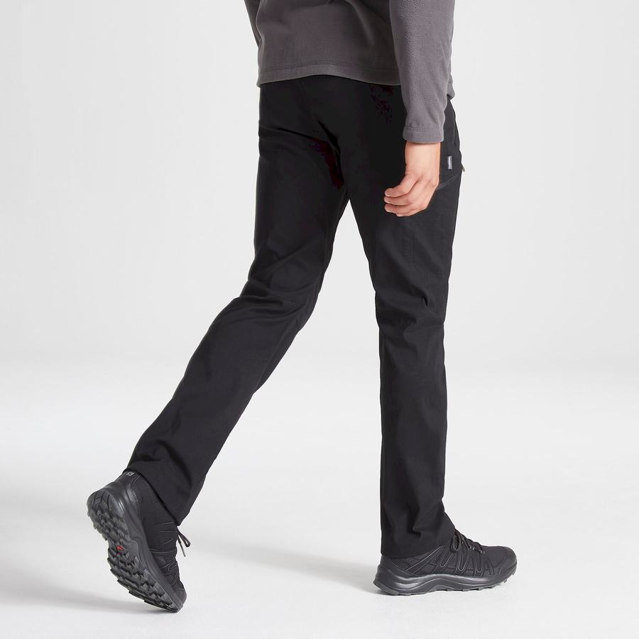 Craghoppers Expert Kiwi Pro Stretch Men's Trousers Black | BWP7278PQ