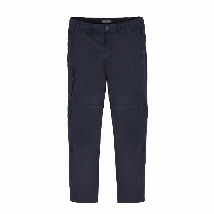 Craghoppers Expert Kiwi Tailored Women's Trousers Navy | PFW2753WH