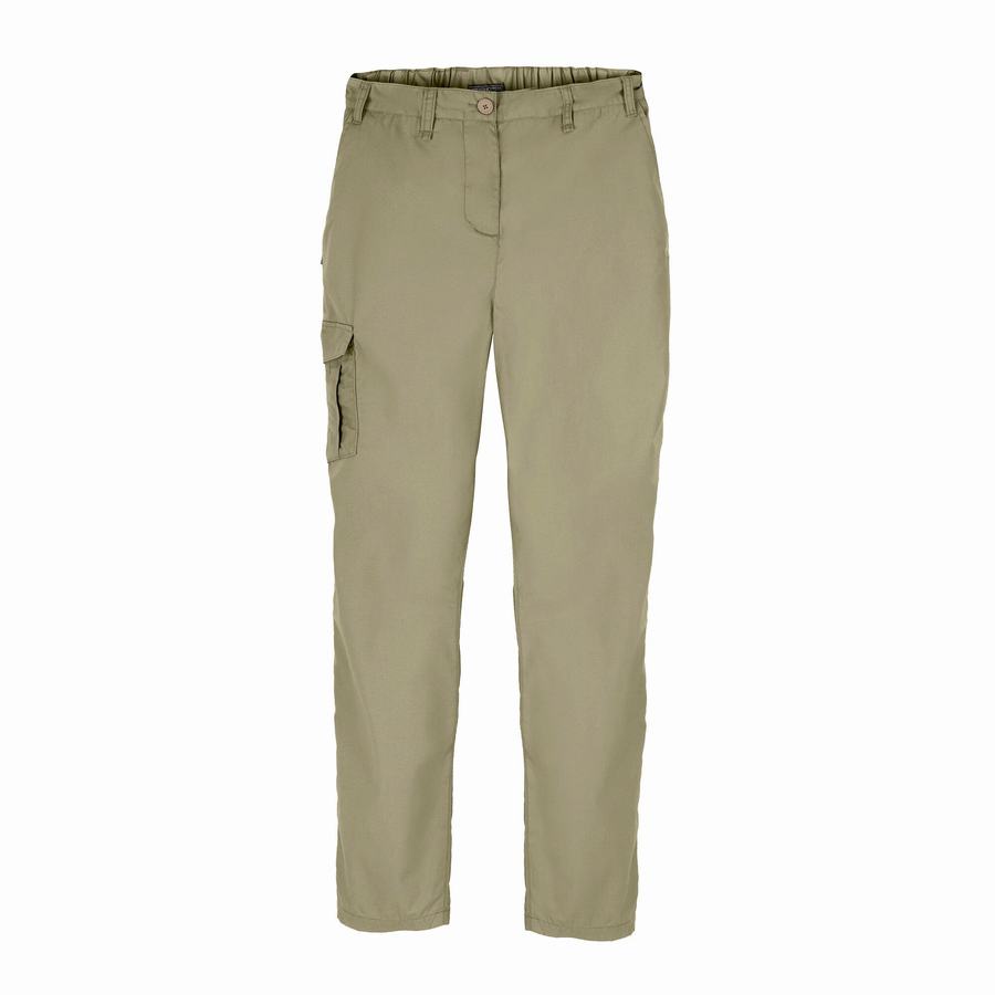 Craghoppers Expert Kiwi Women's Trousers Khaki | FHT5150IQ