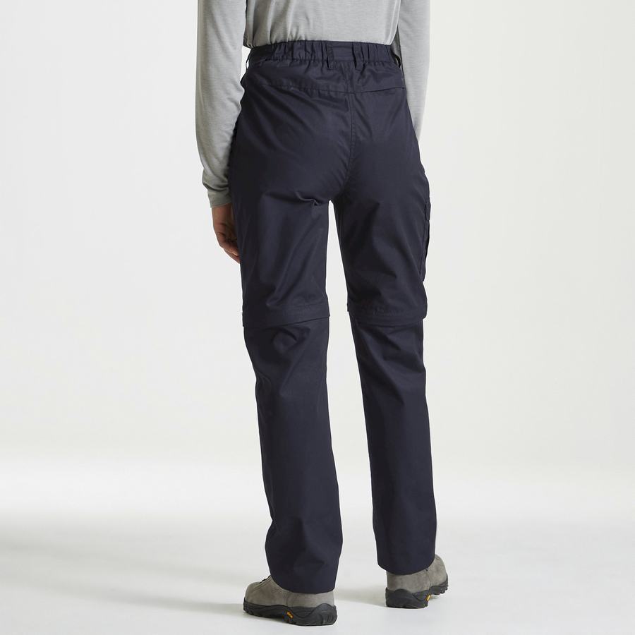 Craghoppers Expert Kiwi Women's Trousers Navy | IEN5921ZV