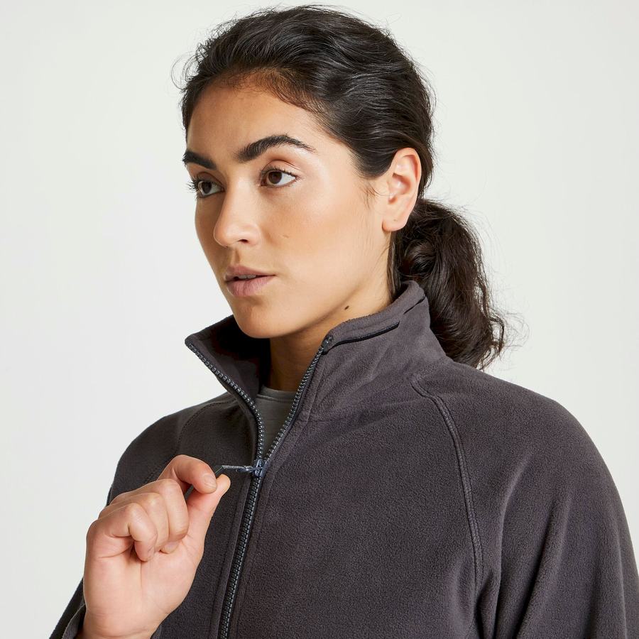 Craghoppers Expert Miska 200 Women's Sweaters Dark Grey | ZXX4584TR