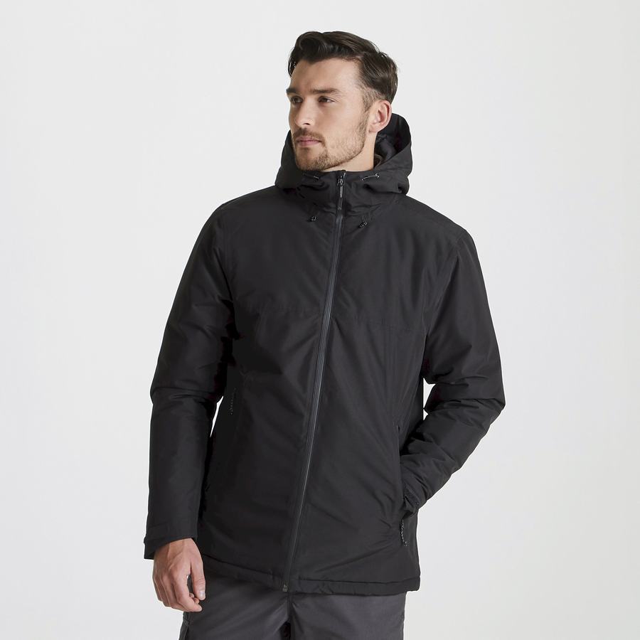 Craghoppers Expert Thermic Insulated Men's Jackets Black | WVH904BG