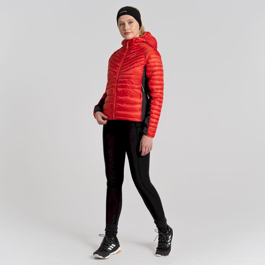 Craghoppers ExpoLite Insulated Hooded Women's Jackets Orange | AJX5551SE