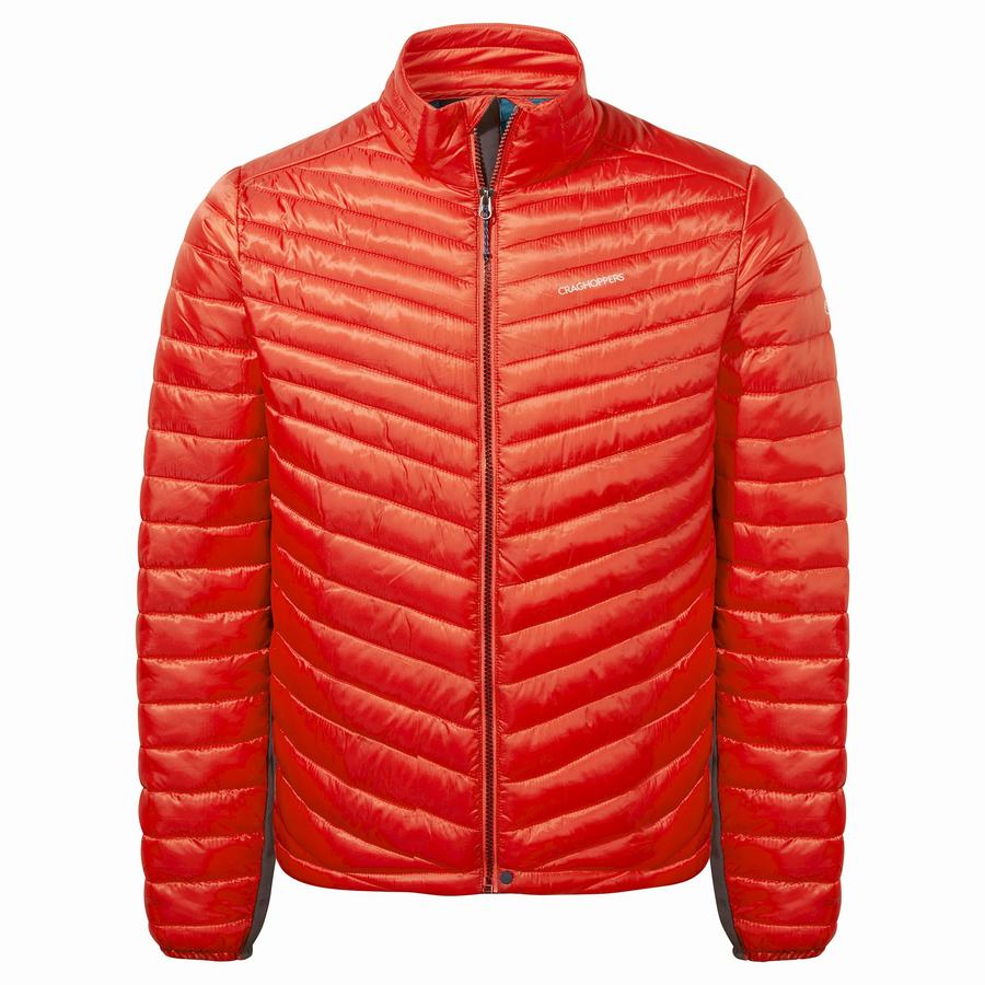 Craghoppers ExpoLite Insulated Men's Jackets Red | FTK9035DJ