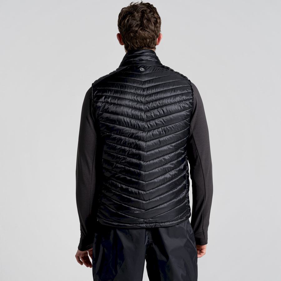 Craghoppers ExpoLite Insulated Vest Men's Gilets Black | OKG1001AG