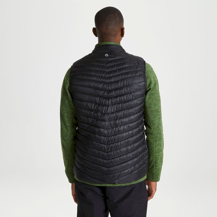 Craghoppers ExpoLite Vest Men's Gilets Black | LWX7576NO