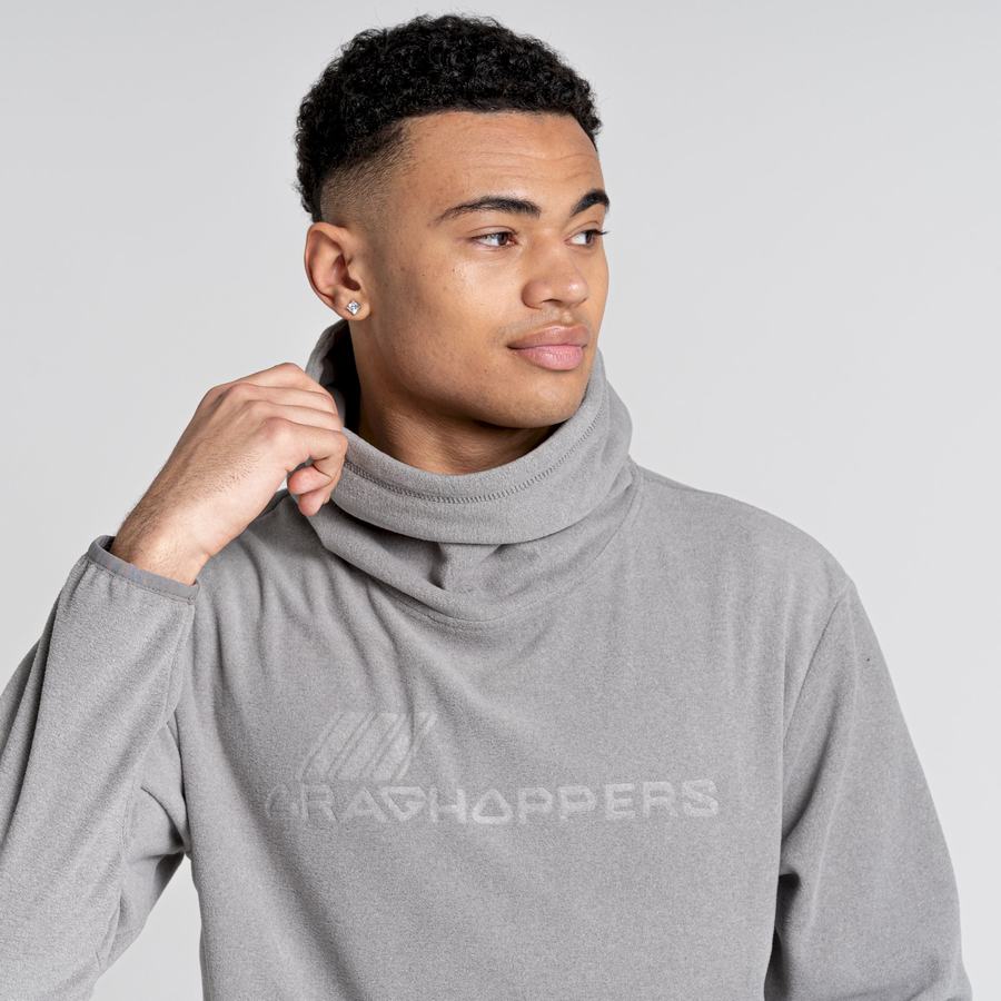 Craghoppers Frey Overhead Men's Sweatshirts Grey | AEZ1121KL