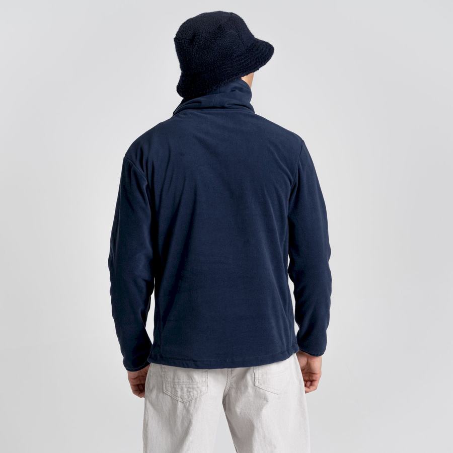 Craghoppers Frey Overhead Men's Sweatshirts Blue Navy | MFO3867UK