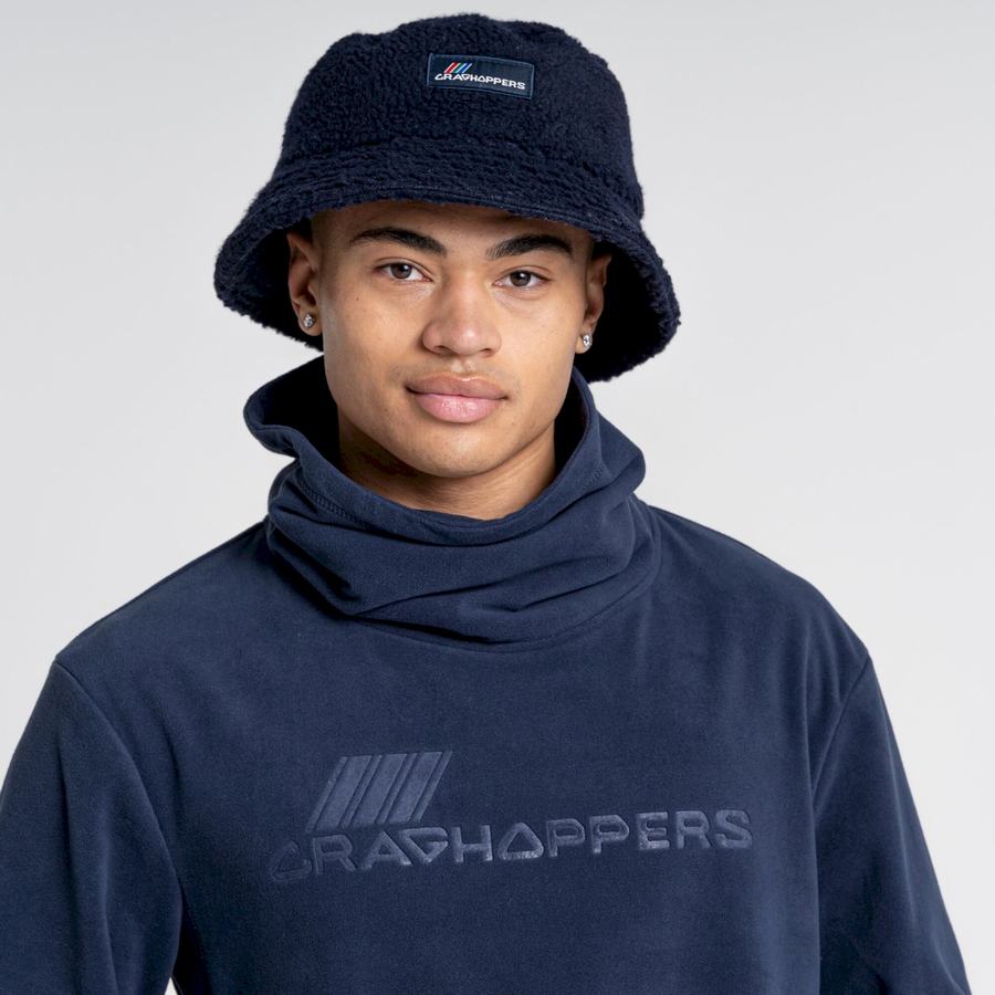 Craghoppers Frey Overhead Men's Sweatshirts Blue Navy | MFO3867UK