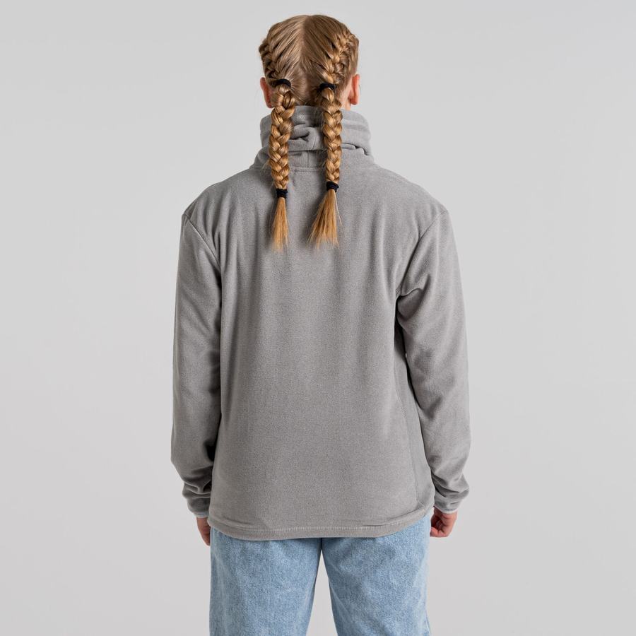 Craghoppers Frey Overhead Women's Sweatshirts Grey | FUA8565ZB