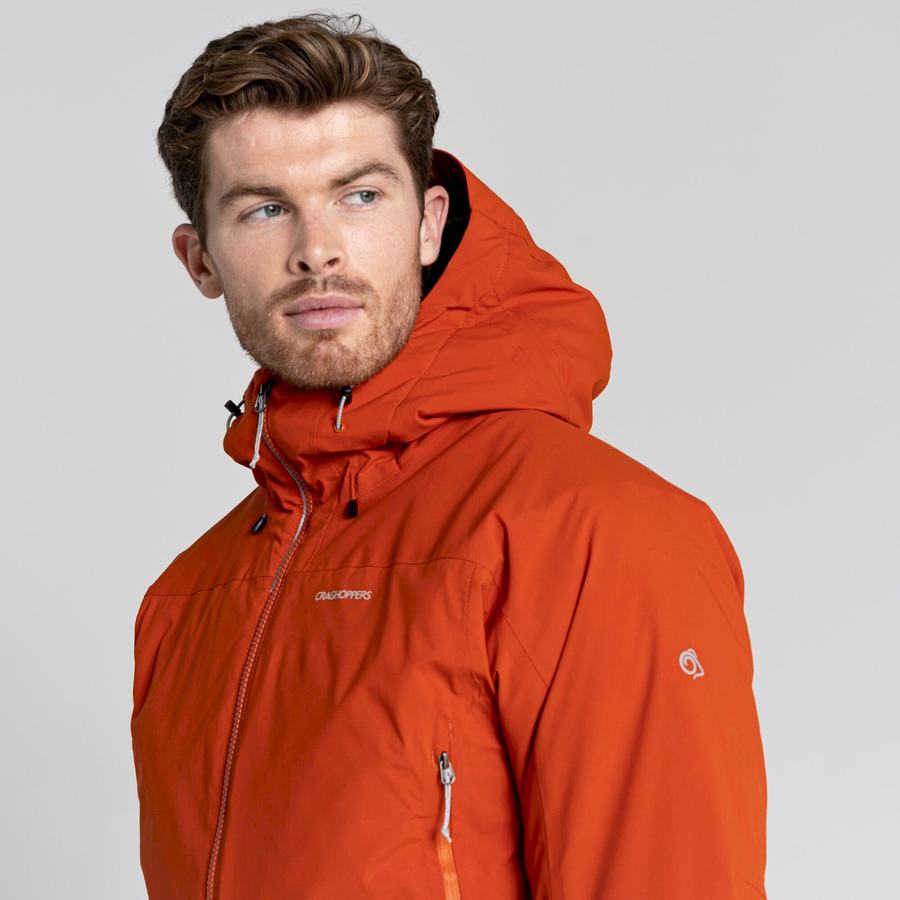 Craghoppers Gryffin Thermic Men's Jackets Orange | PQZ4934OB