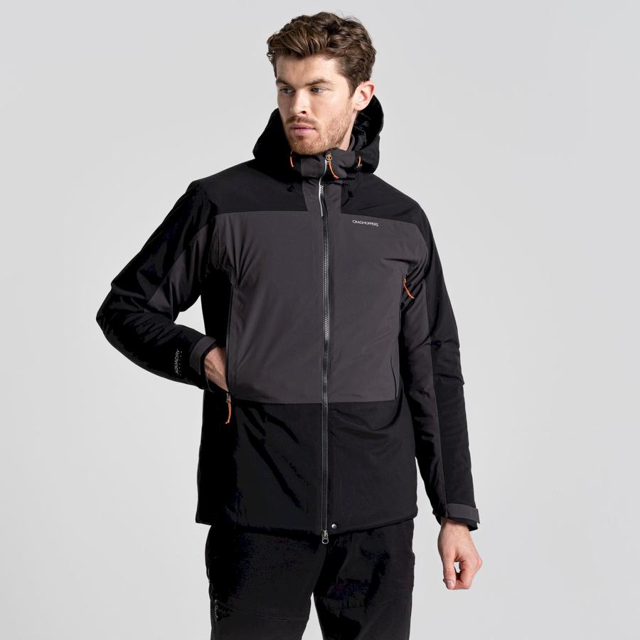 Craghoppers Gryffin Thermic Men's Jackets Black | ZQQ895DX