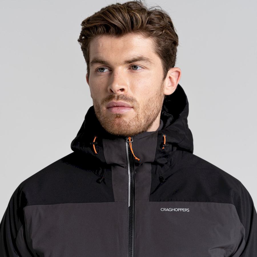 Craghoppers Gryffin Thermic Men's Jackets Black | ZQQ895DX