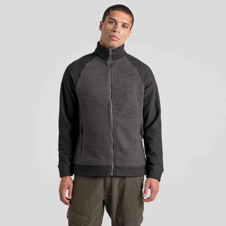 Craghoppers Hector Men's Jackets Black Grey | DFL8698AF