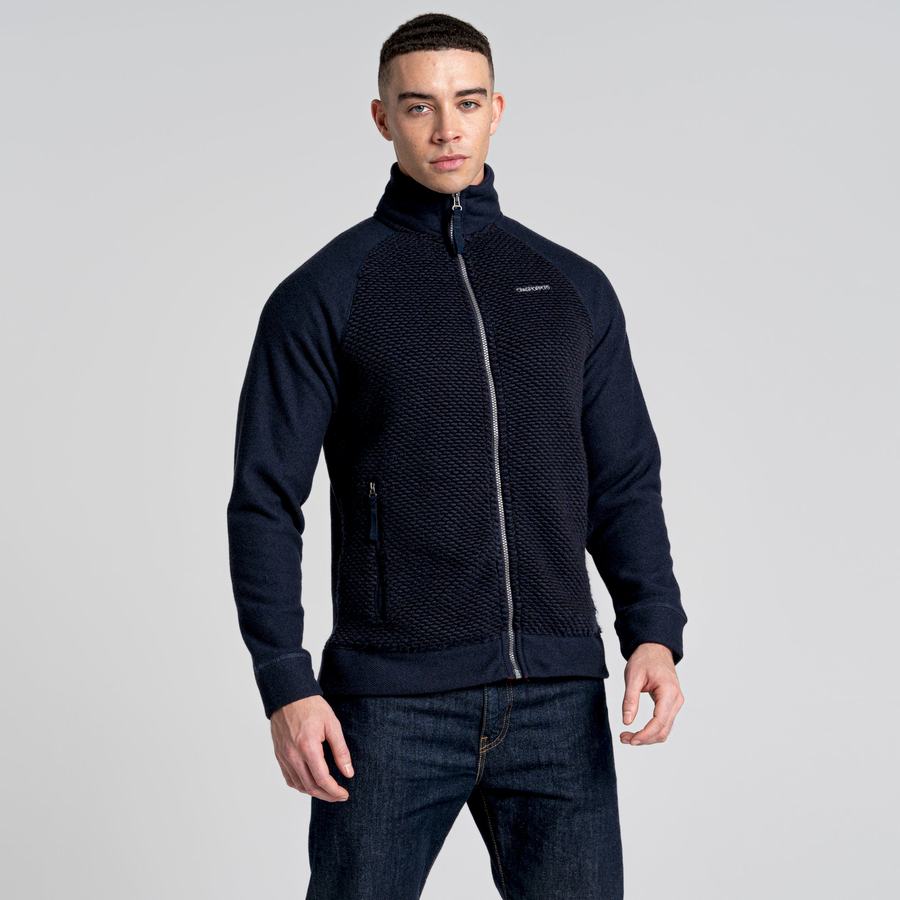 Craghoppers Hector Men's Jackets Navy Blue | HRP7442BI