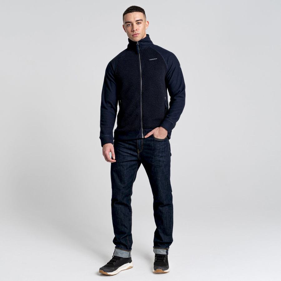 Craghoppers Hector Men's Jackets Navy Blue | HRP7442BI