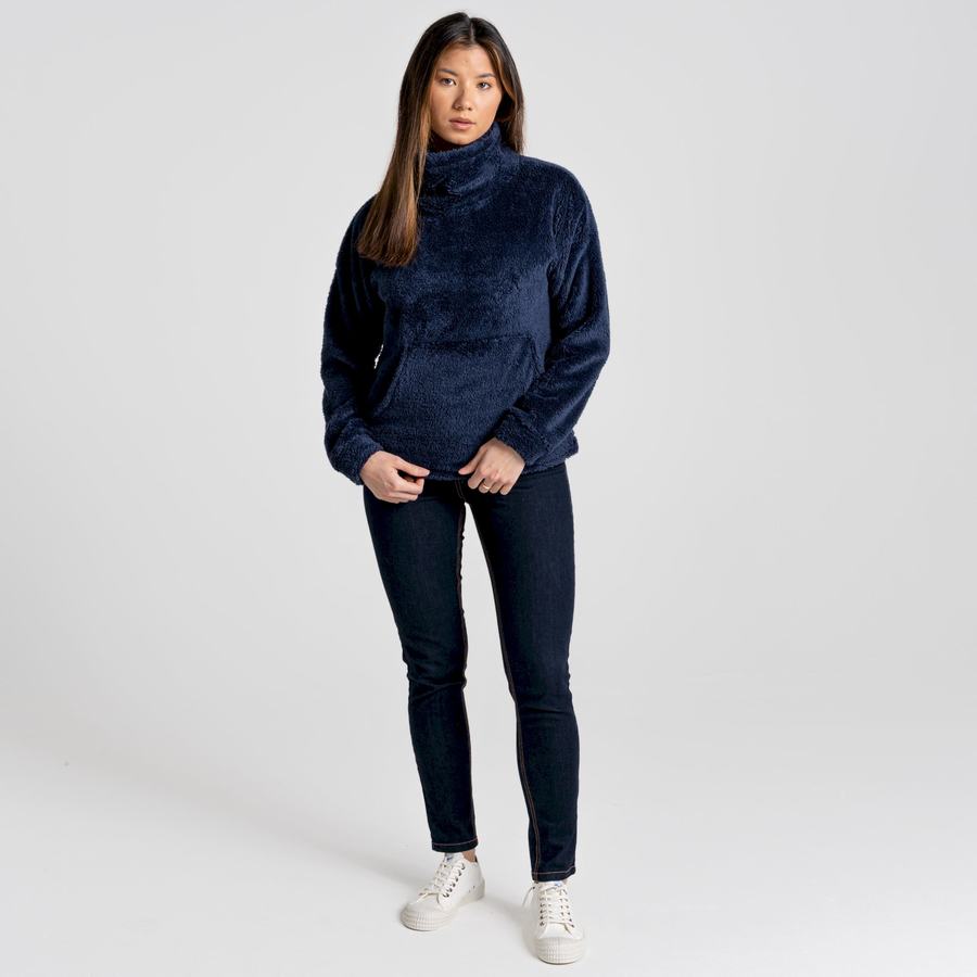 Craghoppers Inessa Overhead Women's Sweatshirts Blue Navy | MUN1138QT