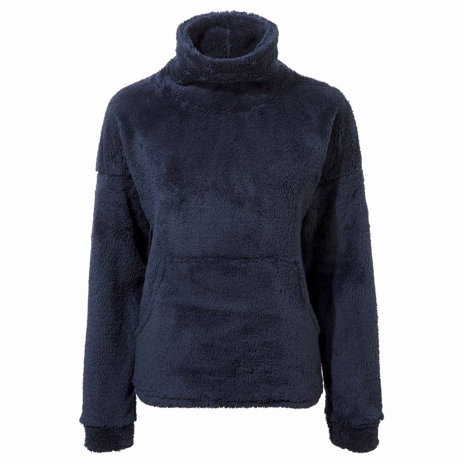 Craghoppers Inessa Overhead Women's Sweatshirts Blue Navy | MUN1138QT