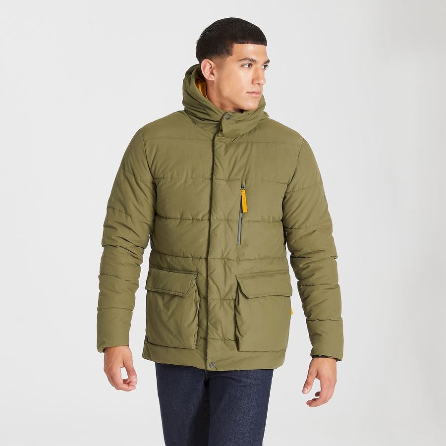 Craghoppers Insulated Cromarty Men's Jackets Green | EDZ5980NI