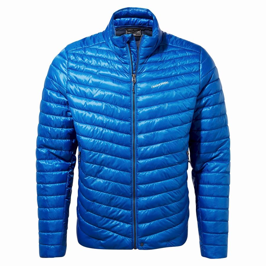 Craghoppers Insulated ExpoLite Men's Jackets Blue | UCE575GV