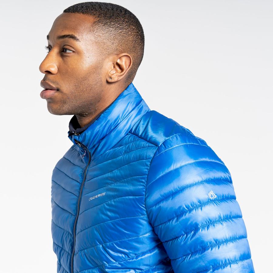 Craghoppers Insulated ExpoLite Men's Jackets Blue | UCE575GV