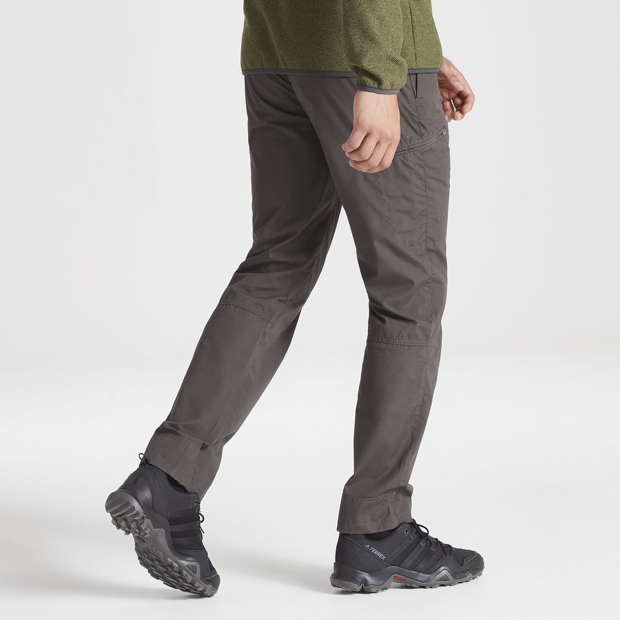 Craghoppers Kiwi Boulder Slim Men's Trousers Grey | NPN3351XI