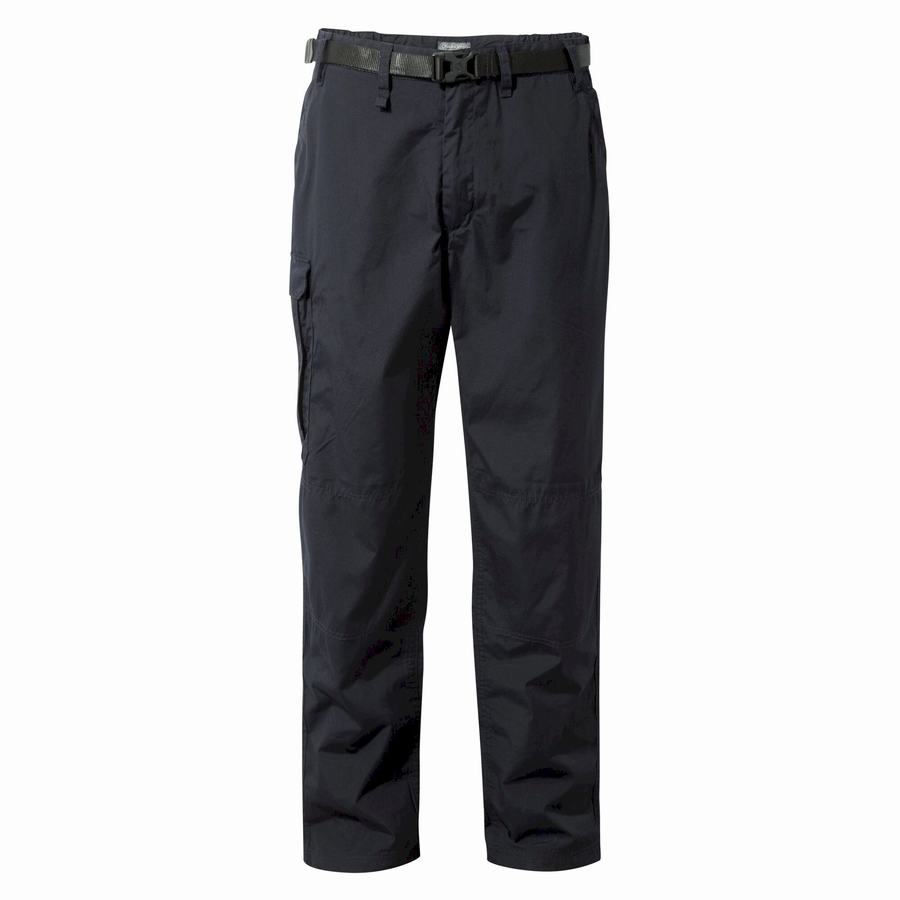 Craghoppers Kiwi Classic Men's Trousers Navy | TBC5523GT