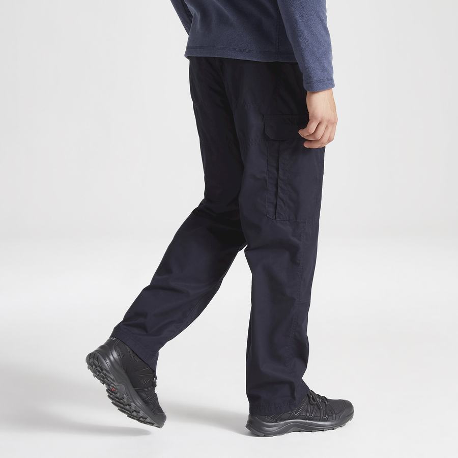 Craghoppers Kiwi Classic Men's Trousers Navy | TBC5523GT