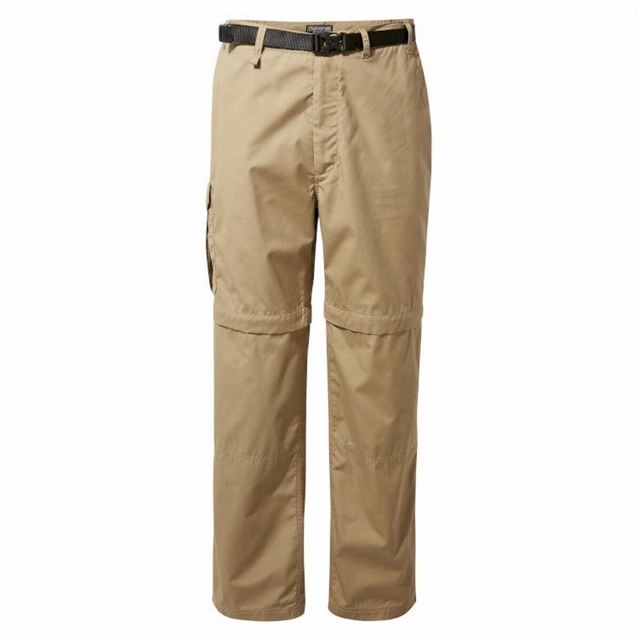 Craghoppers Kiwi Men's Trousers Khaki | BPY5214UM