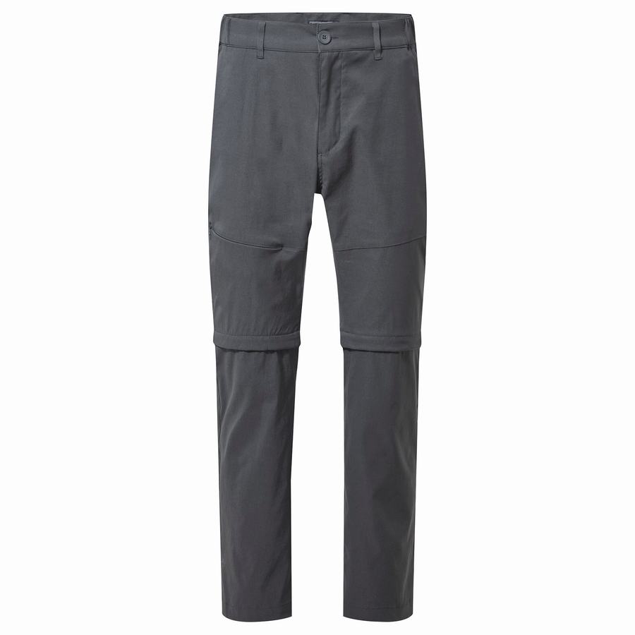 Craghoppers Kiwi Pro II Men's Trousers Grey | YWP8411HV