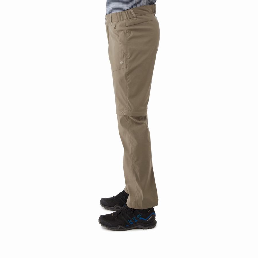 Craghoppers Kiwi Pro II Men's Trousers Khaki | AUX641BI