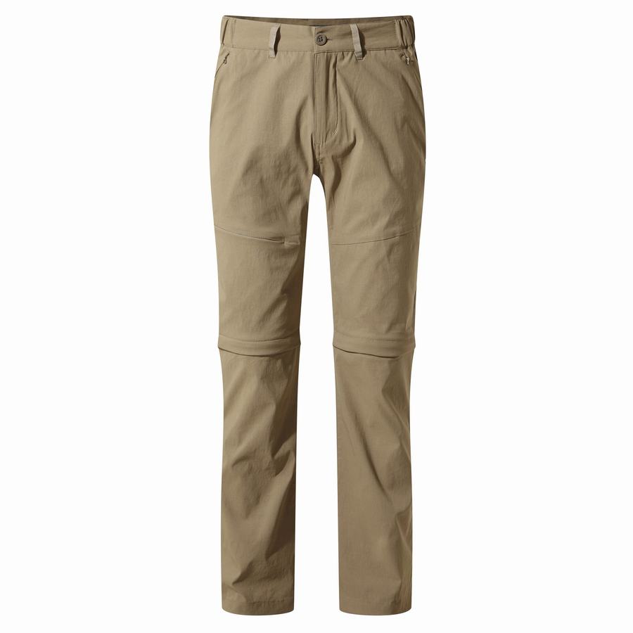 Craghoppers Kiwi Pro II Men's Trousers Khaki | AUX641BI