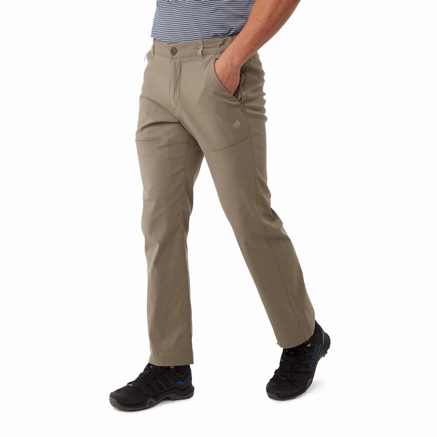 Craghoppers Kiwi Pro II Men's Trousers Khaki | JUK7628US