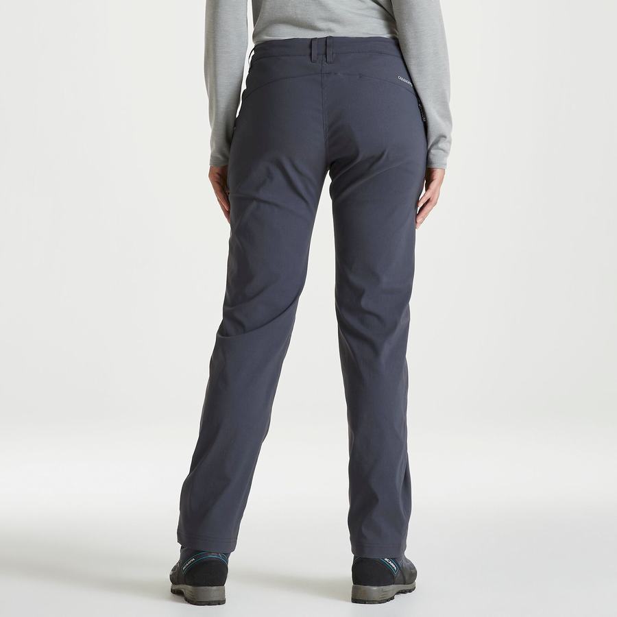 Craghoppers Kiwi Pro II Winter Lined Women's Trousers Deep Grey | PFA473US