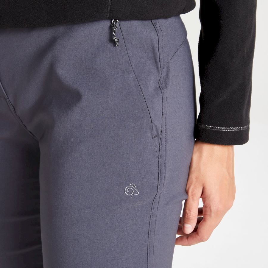 Craghoppers Kiwi Pro II Women's Trousers Deep Grey | GIK832AW