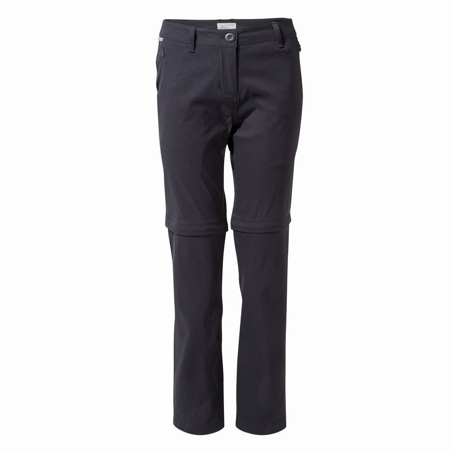 Craghoppers Kiwi Pro II Women's Trousers Navy | LHA7613KL