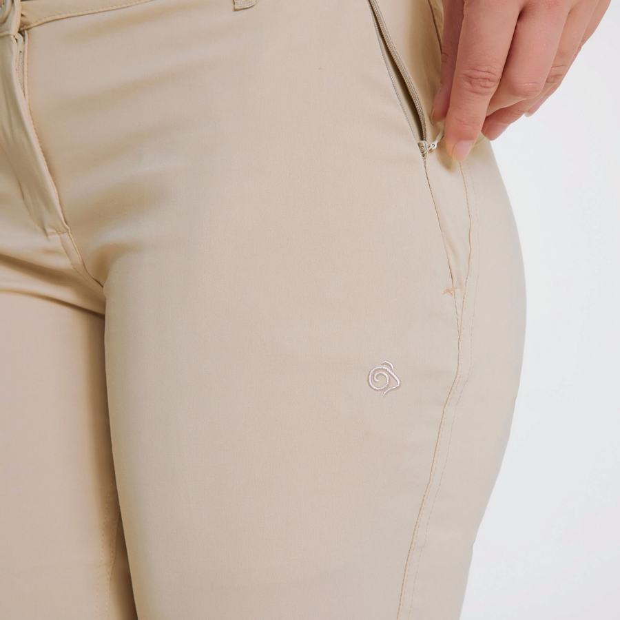 Craghoppers Kiwi Pro II Women's Trousers Brown | PYN8735KZ