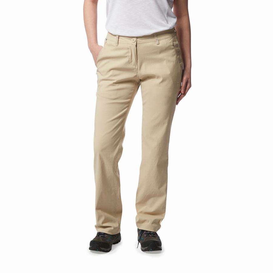 Craghoppers Kiwi Pro II Women's Trousers Brown | YKM323MT