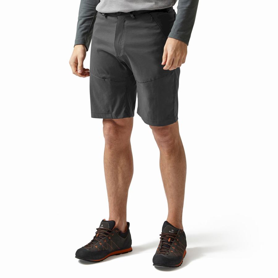 Craghoppers Kiwi Pro Men's Shorts Dark Grey | XTC8142LJ