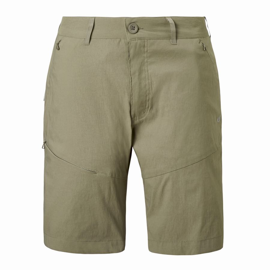 Craghoppers Kiwi Pro Men's Shorts Khaki | AFM7676ZH