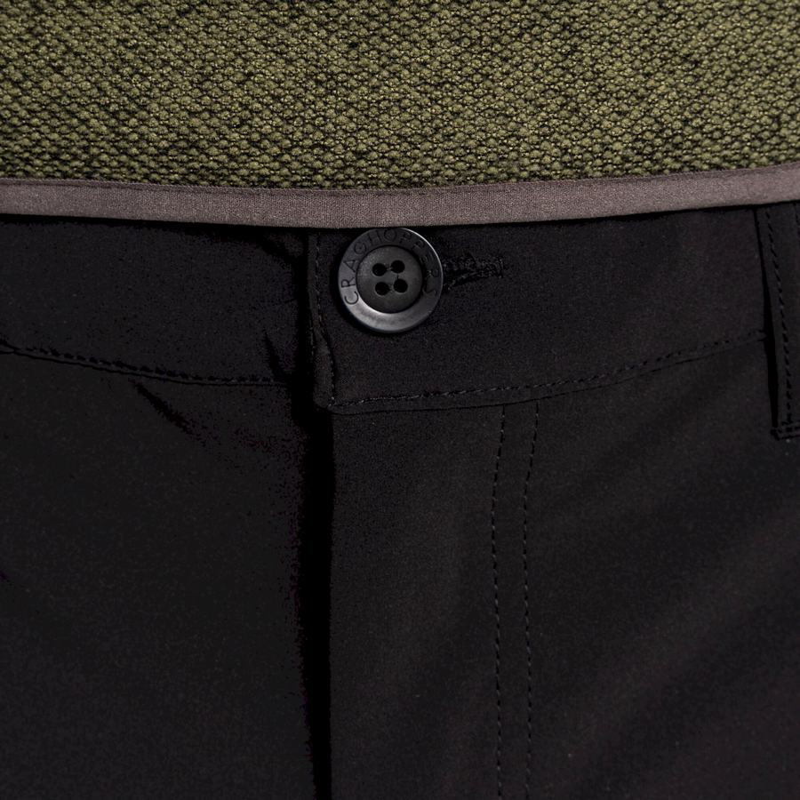 Craghoppers Kiwi Pro Softshell Men's Trousers Black | MUY2277BJ