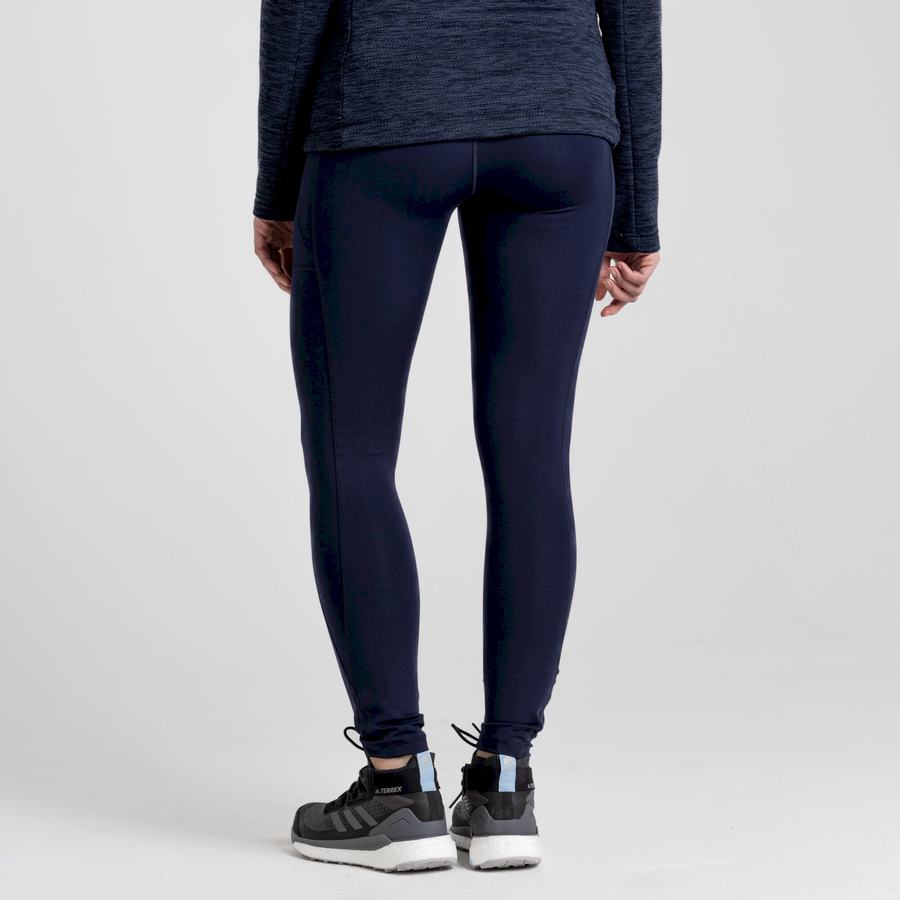 Craghoppers Kiwi Pro Women's Leggings Blue Navy | DQA6163CY