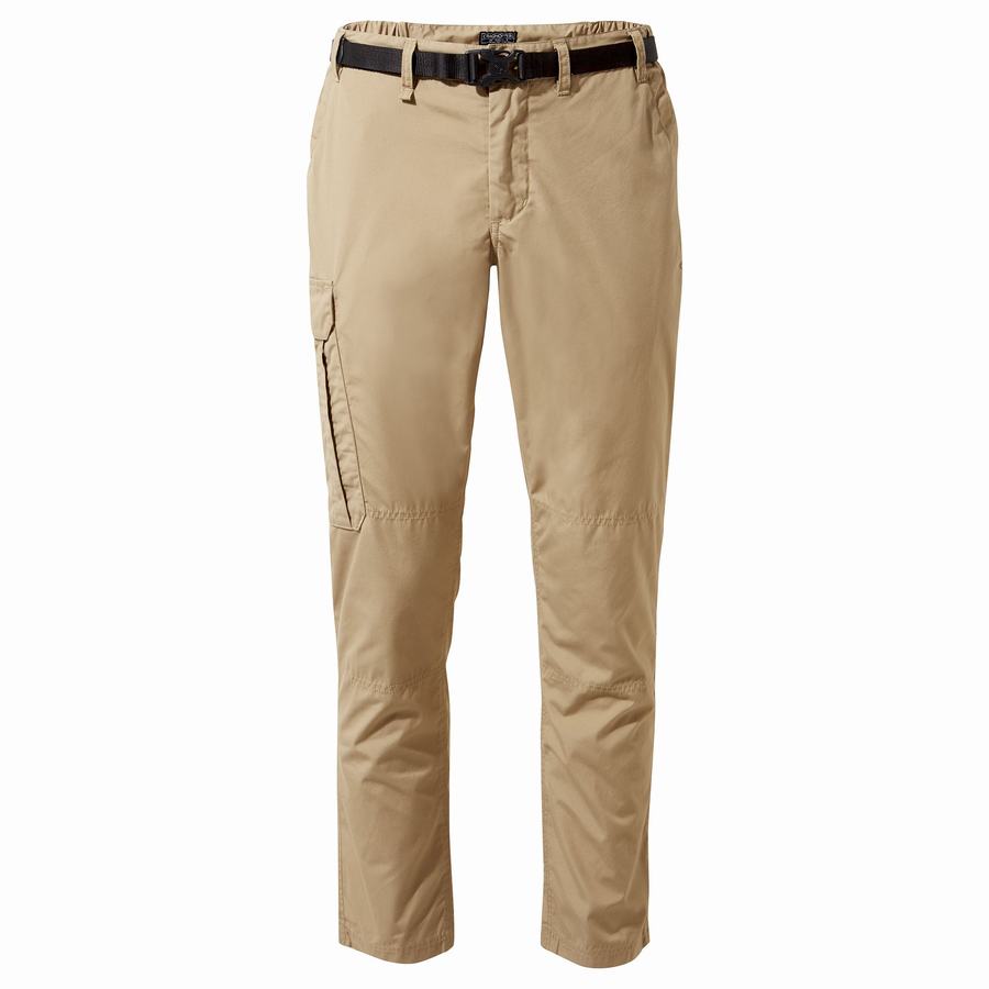 Craghoppers Kiwi Slim Men's Trousers Khaki | VXN5991OC