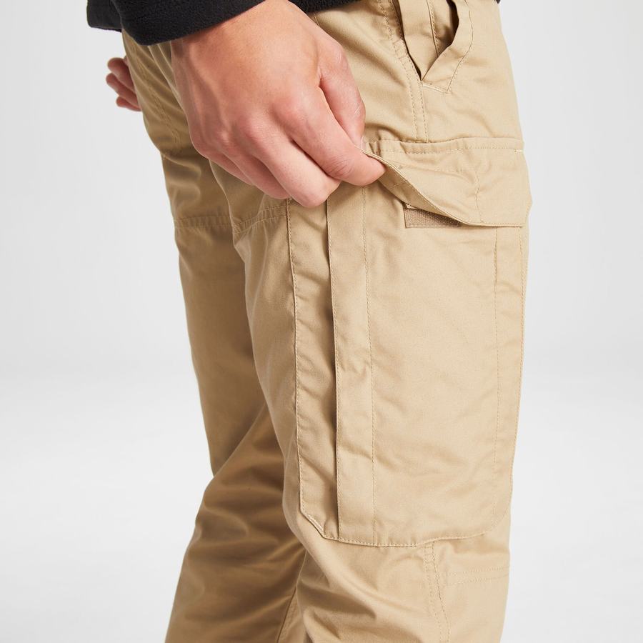 Craghoppers Kiwi Slim Men's Trousers Khaki | VXN5991OC