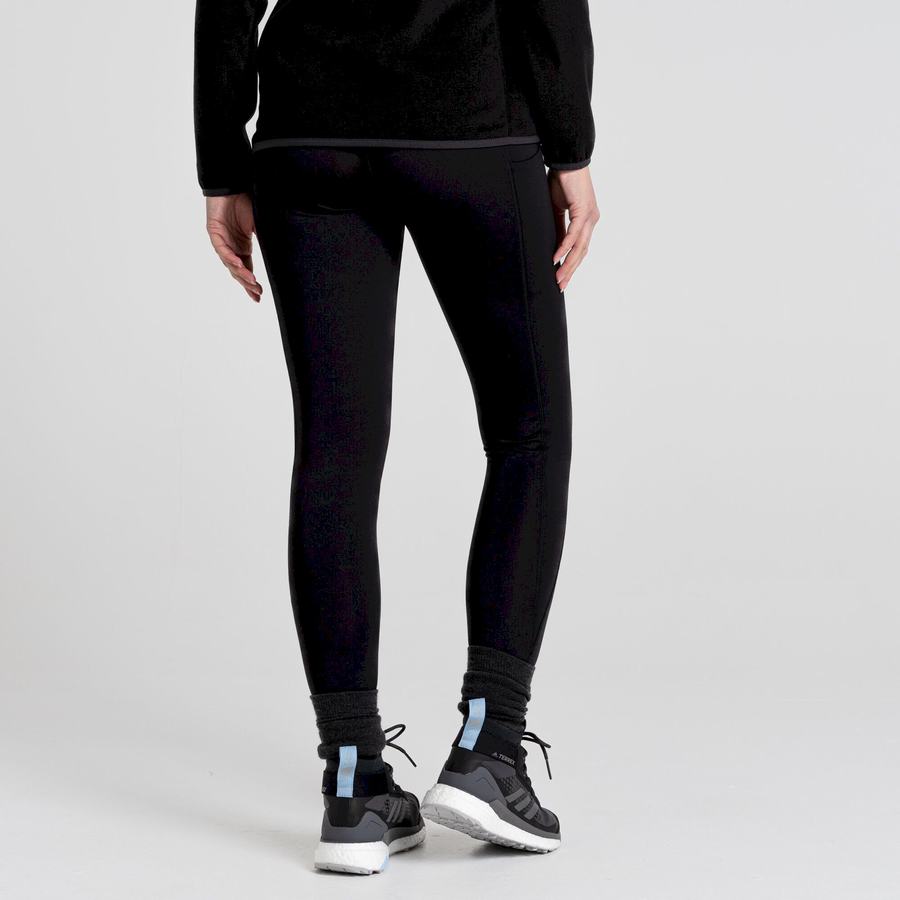 Craghoppers Kiwi Thermal Women's Leggings Black | ONM2170KN